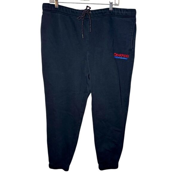 Costco Wholesale Logo Joggers Sweatpants Black Women’s Size XXL - Picture 1 of 4